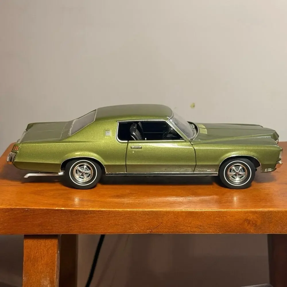 Ertl 1969 Pontiac Grand Prix SJ 428 Verdaro Green 1/18 Diecast As Is